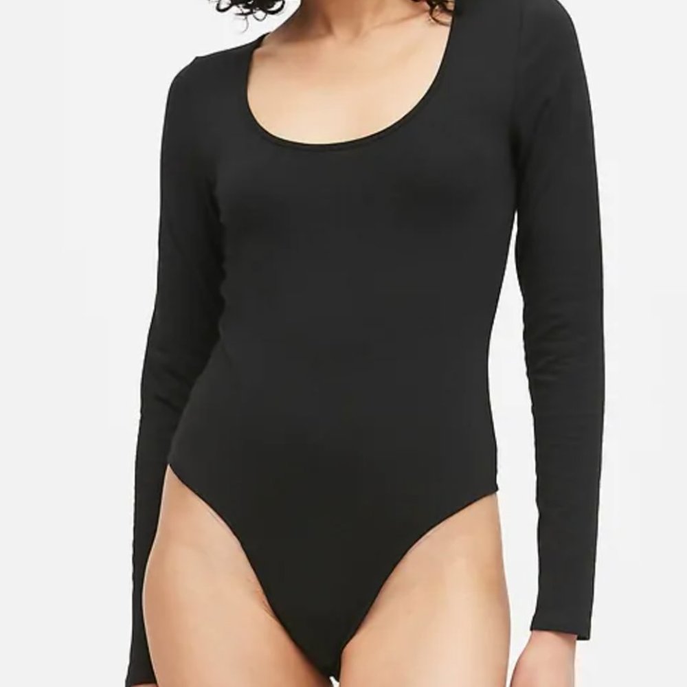 Banana Republic Scoop-Neck Thong Bodysuit